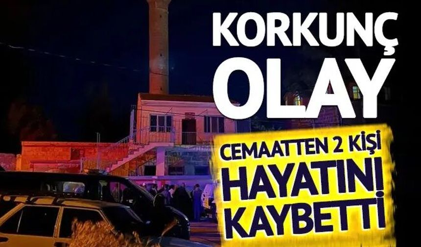 Camide bıçak çekip 2 kişiyi öldürdü!