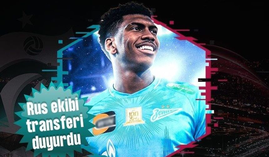 Rus ekibi Zenit, Trabzonspor’dan Felipe Augusto'yu kadrosuna kattığını açıkladı.