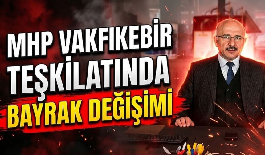 MHP Vakfıkebir Teşkilatında Bayrak Değişimi