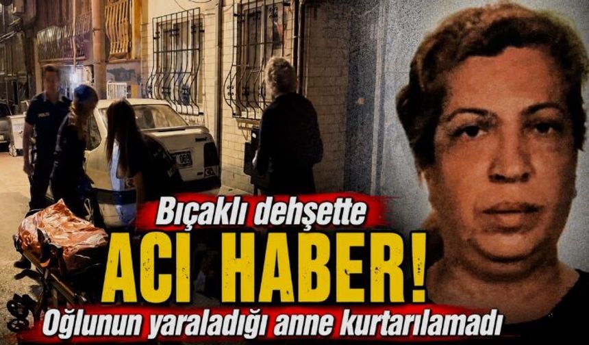 Annesini öldürdü! Taksiye kafa attı!