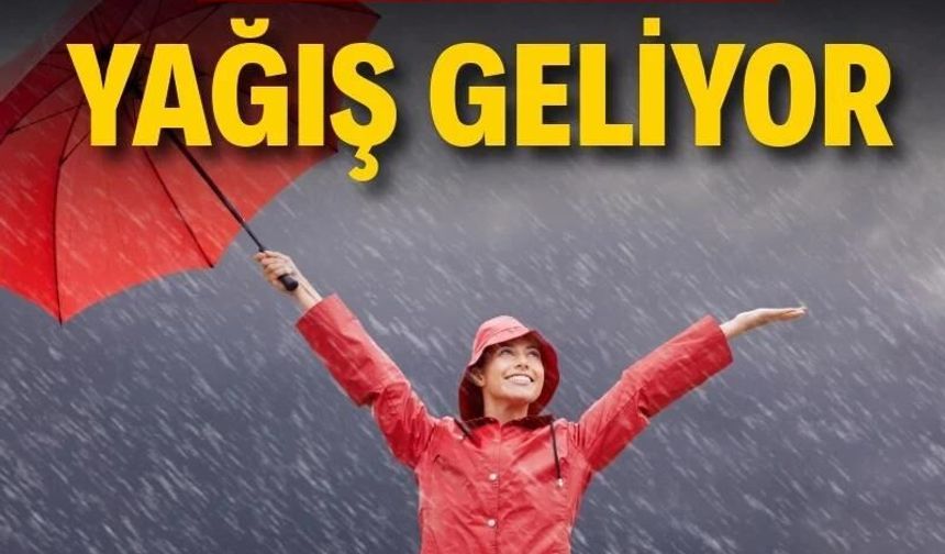 Hafta sonuna dikkat: Sıcaklıklar düşüyor, yağış geliyor