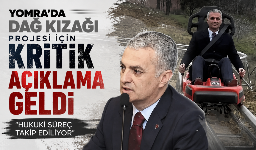 Yomra’da dağ kızağı projesi için kritik açıklama geldi "Hukuki süreç takip ediliyor"
