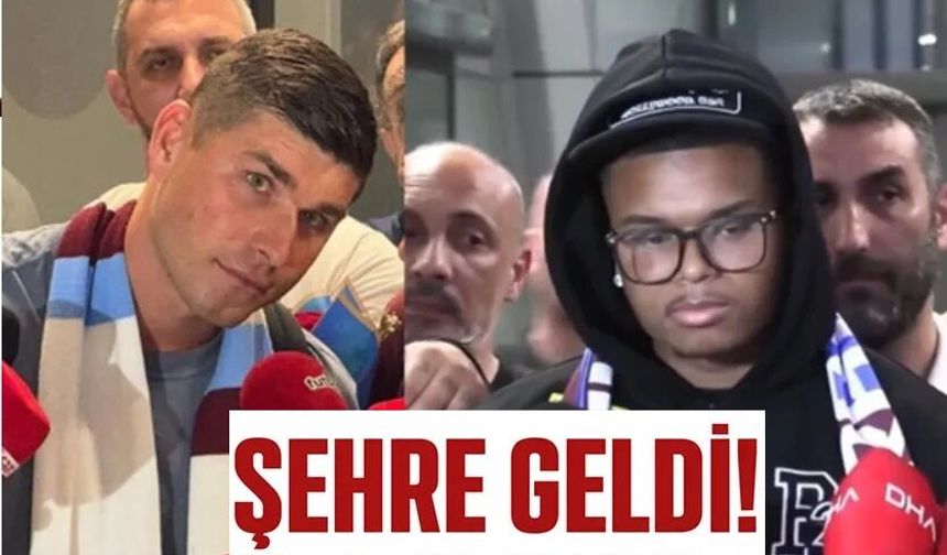 Ruslan Malinovskyi ve Noah Saviolo şehre geldi!