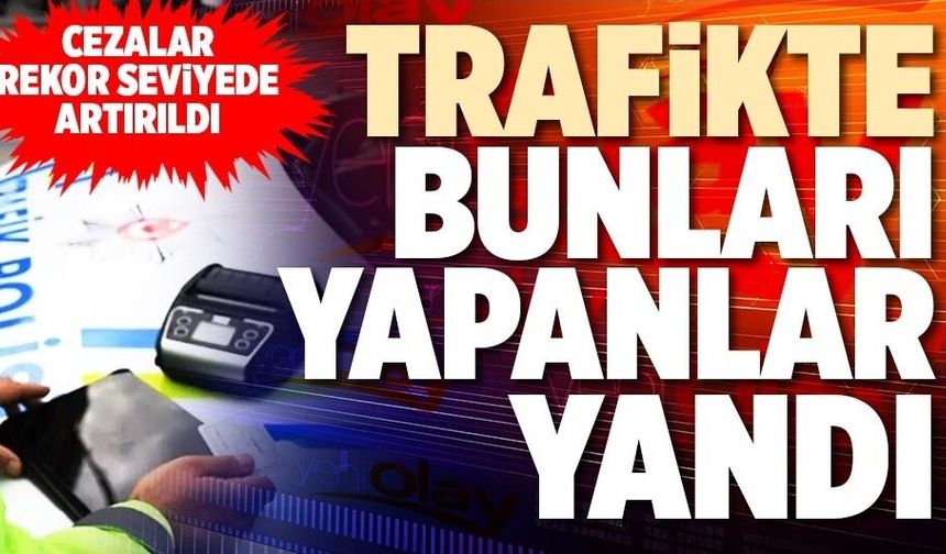 Trafikte bunu yapan yandı! Düzenleme Meclis'e sunuldu: Ehliyetler iptal edilebilir