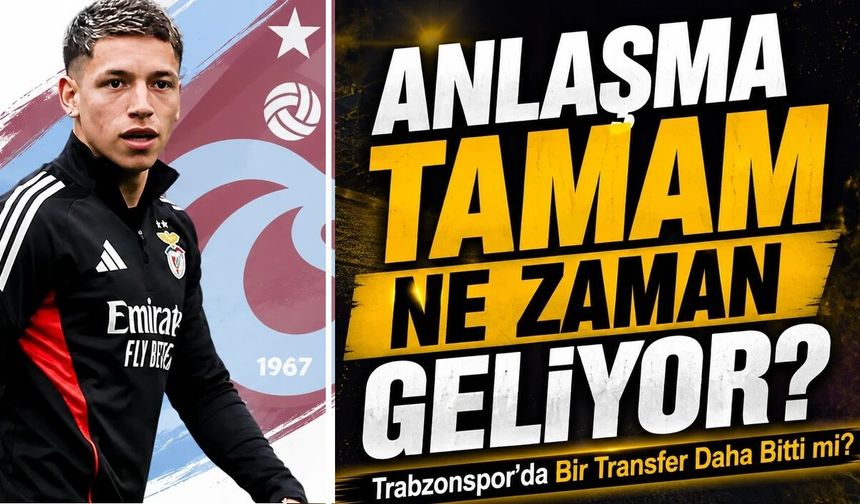 Trabzonspor'da Prestianni heyecanı! Tek engel kaldı