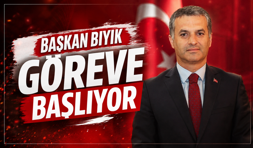 Başkan Bıyık açıkladı! "Bugün itibariyle belediyede olacağım..."