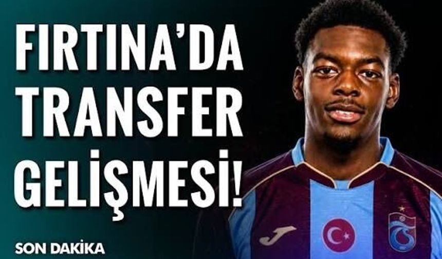 Trabzonspor Mitongo Muteba transferini KAP’a bildirdi: Sözleşme detayları belli oldu