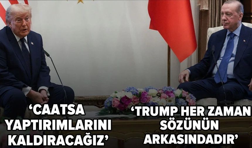Beştepe'de Erdoğan - Trump zirvesi...