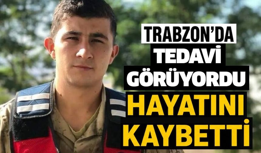 KTÜ'de tedavi görüyordu! 4 aylık evli uzman çavuştan acı haber
