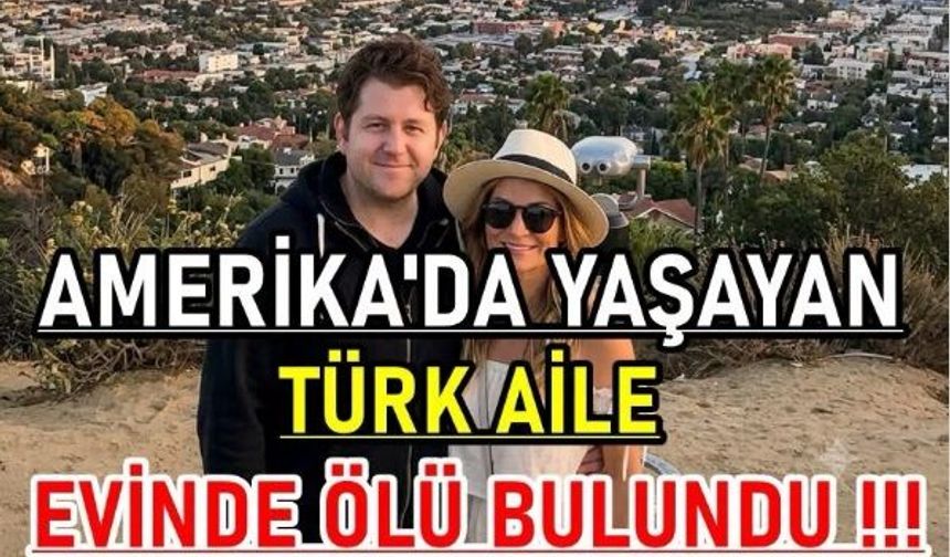 Türk koca hamile karısını öldürüp intihar etti