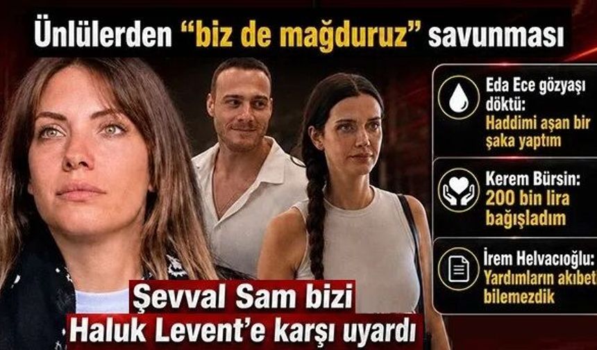 Ahbap soruşturmasında ünlülerden çarpıcı ifadeler: Biz de mağduruz