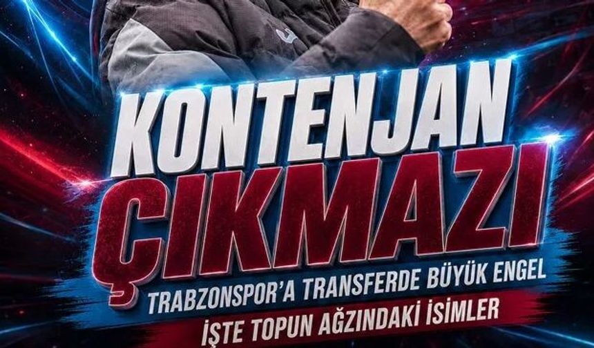 Trabzonspor'da kontenjan çıkmazı! En az 3 ayrılık şart