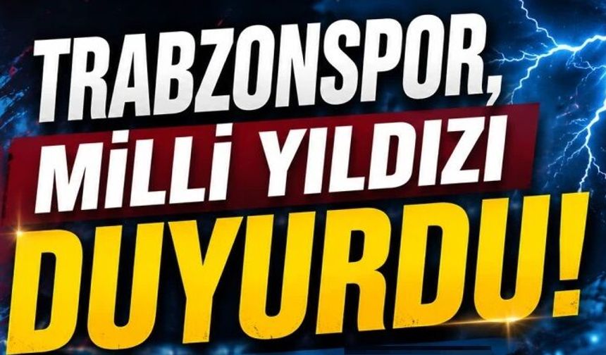 Trabzonspor'dan bir transfer daha