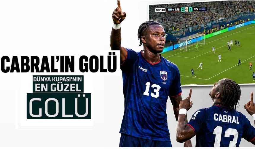 Cabral Dünya Kupası'nın en iyisi oldu