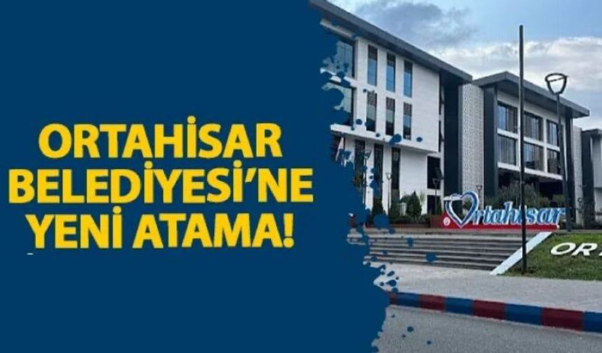 Trabzon Ortahisar Belediyesi’nde müdür değişimi