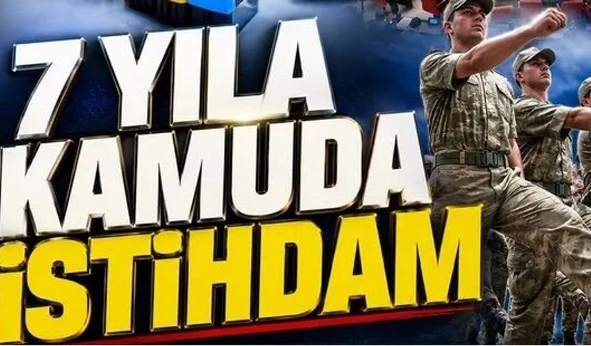 7 yıl görev yapana kamuda istihdam! Kanun teklifi TBMM Genel Kurulu'nda kabul edildi