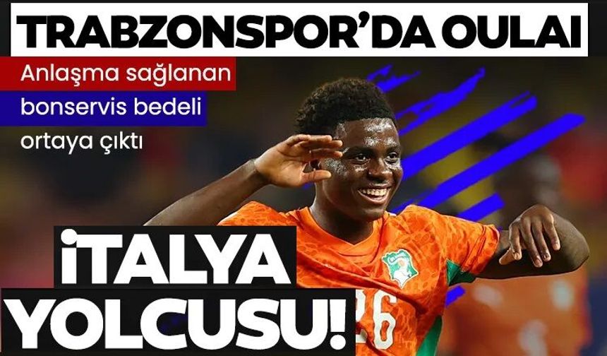 Trabzonsporlu Oulai, 30 milyon Euro'ya Fiorentina yolunda!