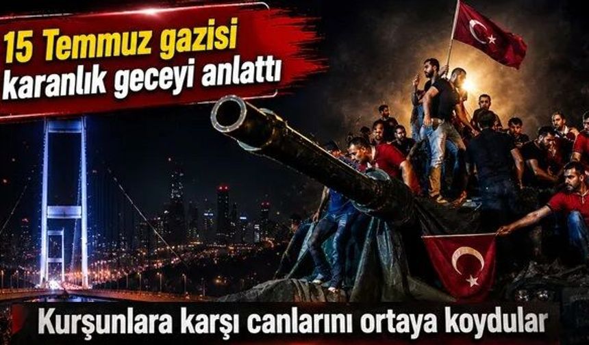 O gece korku değil iman kazandı