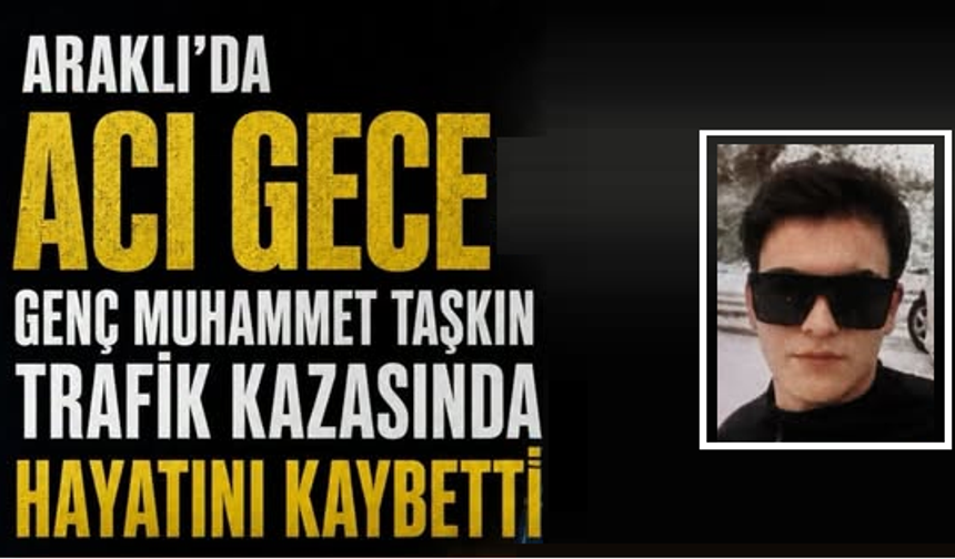 Trabzon’da motosiklet kazasında acı son: Genç yaşta hayatını kaybetti