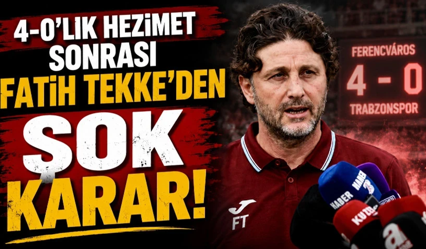 Fatih Tekke İstifa Etti