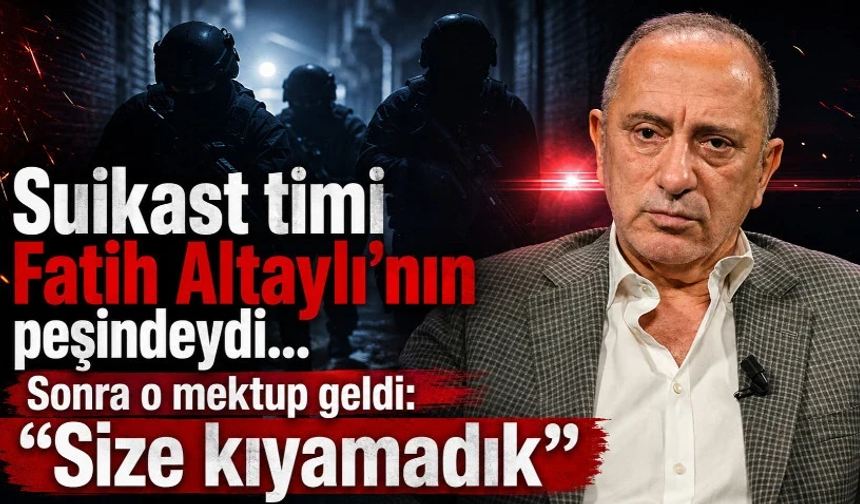 PKK timi Fatih Altaylı’nın peşindeydi… Sonra o mektup geldi: “Size kıyamadık”