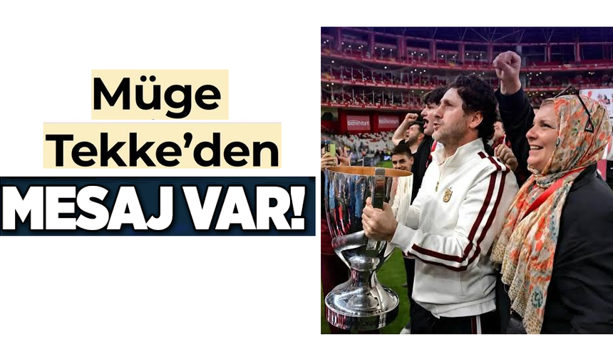 Fatih Tekke'nin eşi Müge Tekke'den anlamlı mesaj... "Hoca sağlam dur..."