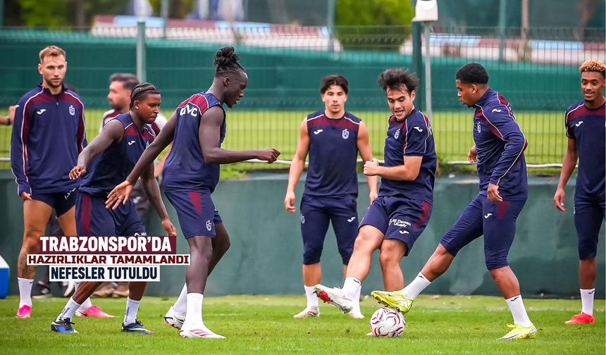 Trabzonspor’da nefesler tutuldu!