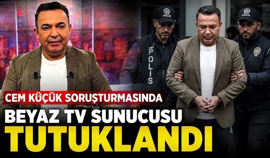 Beyaz TV sunucusu Tahir Sarıkaya tutuklandı