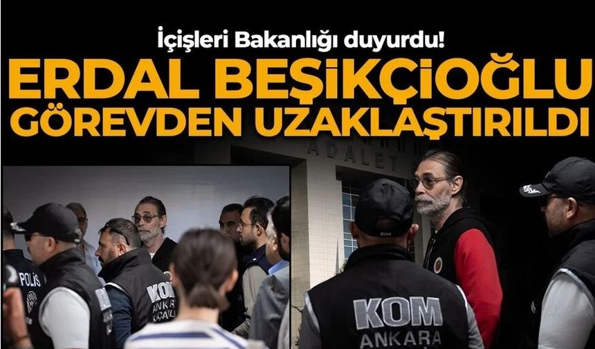 Etimesgut Belediye Başkanı Erdal Beşikçioğlu görevden uzaklaştırıldı