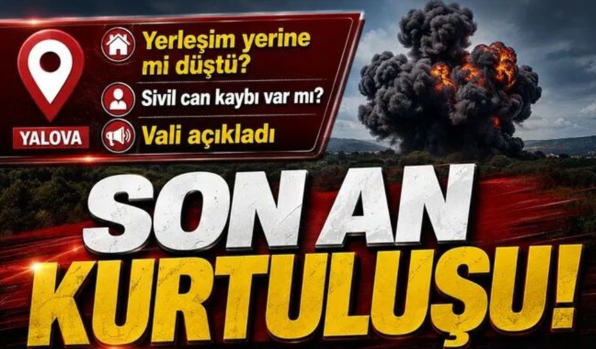 Yalova'da eğitim uçuşundaki F-16 kaza kırıma uğradı!