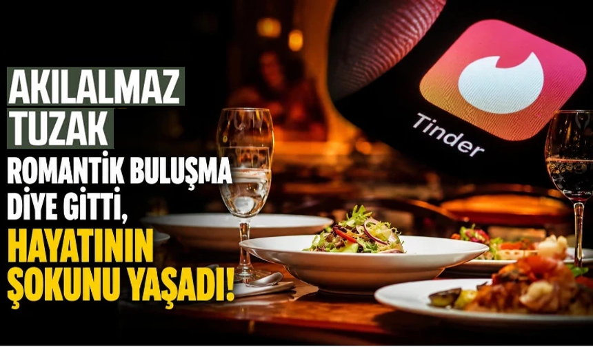Akılalmaz tuzak! Romantik buluşma diye gitti, hayatının şokunu yaşadı!