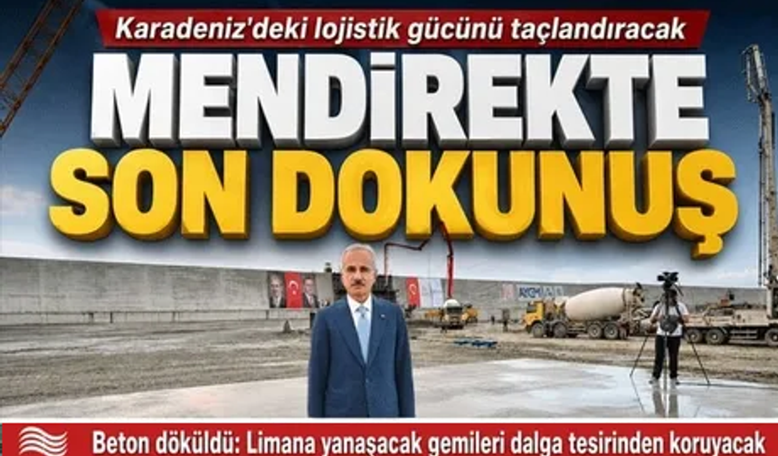 Karadeniz'deki lojistik gücünü taçlandıracak!