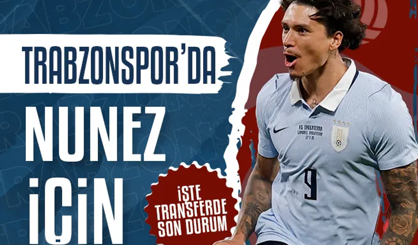 Trabzonspor'da Darwin Nunez transferinde sıcak gelişme
