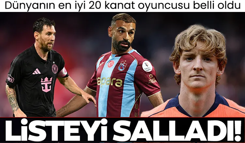 Muhammed Salah listeyi altüst etti! Dünyanın en iyi kanat oyuncuları açıklandı