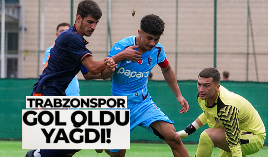 Trabzonspor gol oldu yağdı