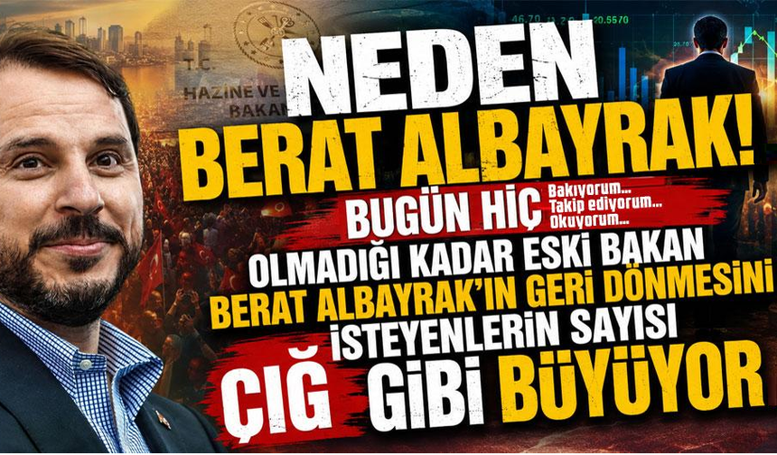 NEDEN BERAT ALBAYRAK!..