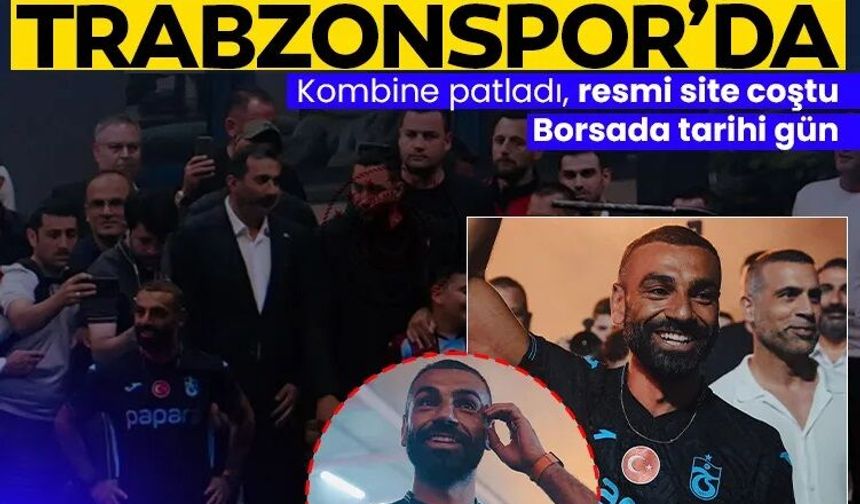 Trabzonspor’da Mohamed Salah etkisi! Kombine patladı, resmi site coştu