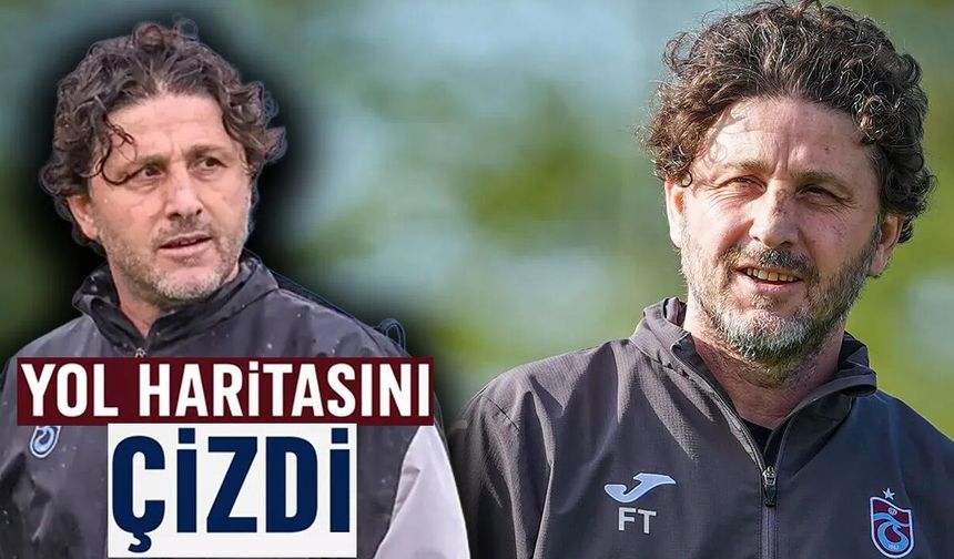 Trabzonspor’da üç kulvar mesajı! Fatih Tekke yol haritasını açıkladı