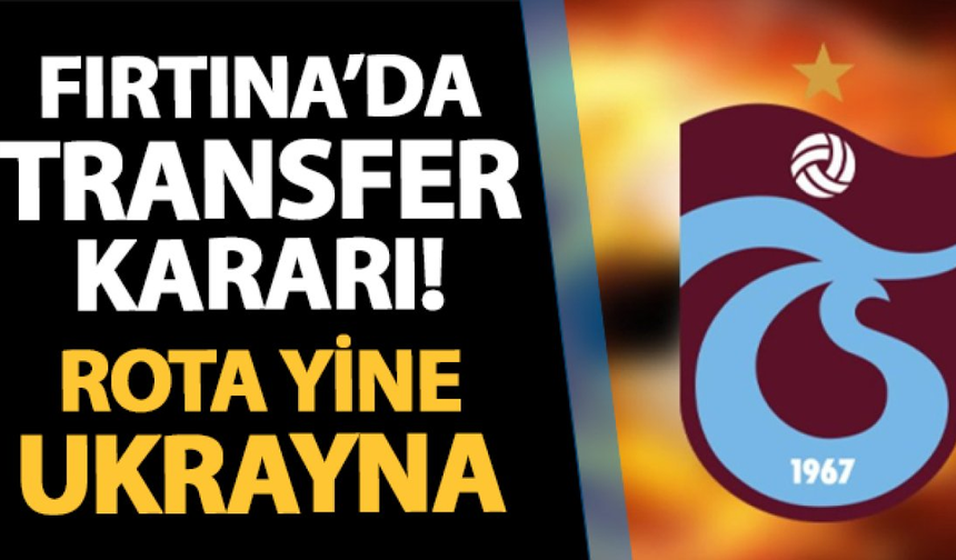 Trabzonspor'a Ukraynalı stoper!