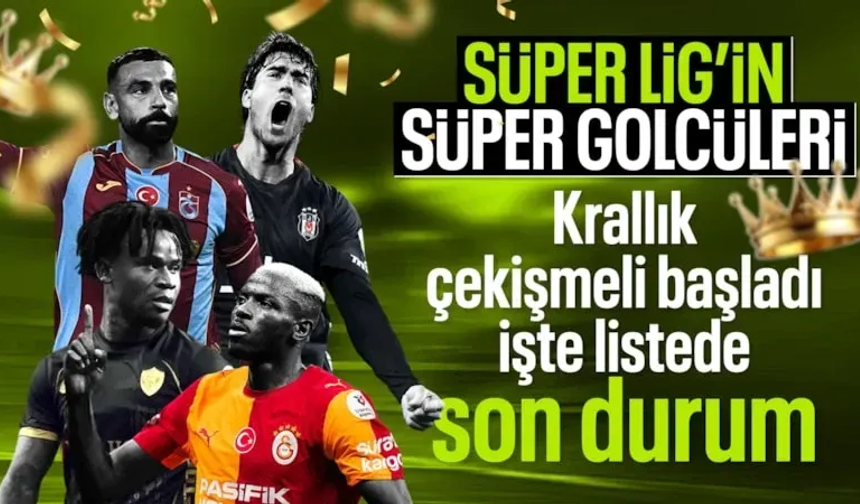 Süper Lig’de gol krallığı yarışı alev alev! Vedat Muriqi zirveyi karıştırdı...
