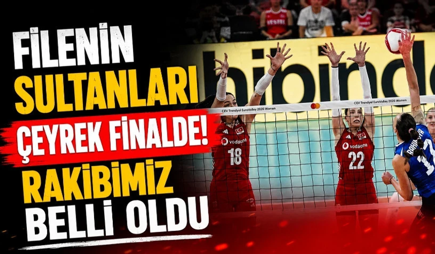 Filenin Sultanları çeyrek finalde! Rakibimiz belli oldu