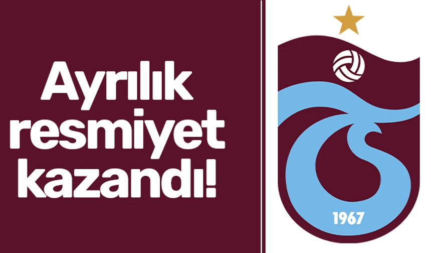 Trabzonspor'da John Lundstram ile yollar ayrıldı!