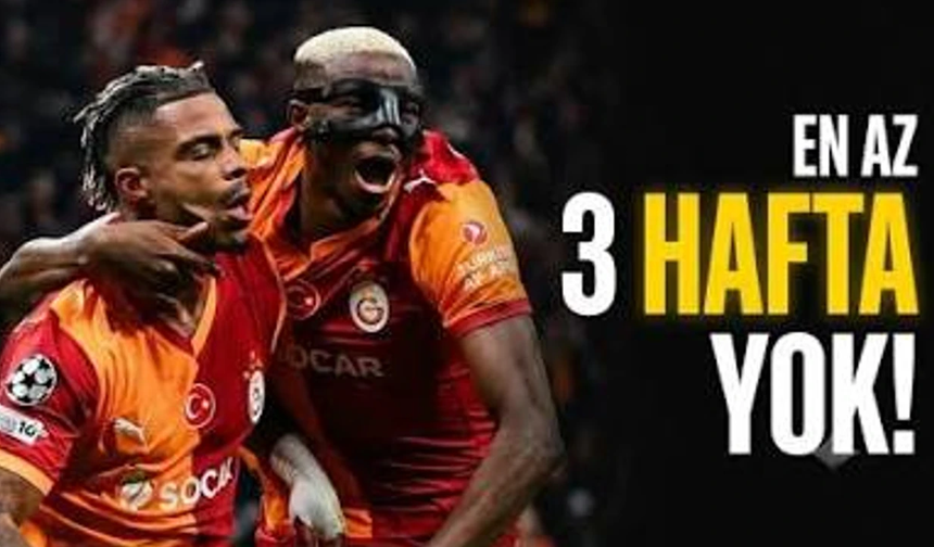 Sakatlanan Osimhen Trabzonspor maçında forma giyebilecek mi?