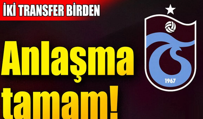 TRABZONSPOR'DAN 2 FLAŞ TRANSFER!