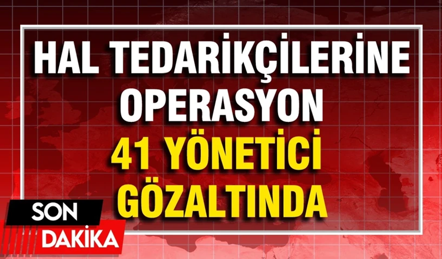 Fahiş fiyat operasyonu: 41 firmanın 41 yöneticisi hakkında gözaltı kararı