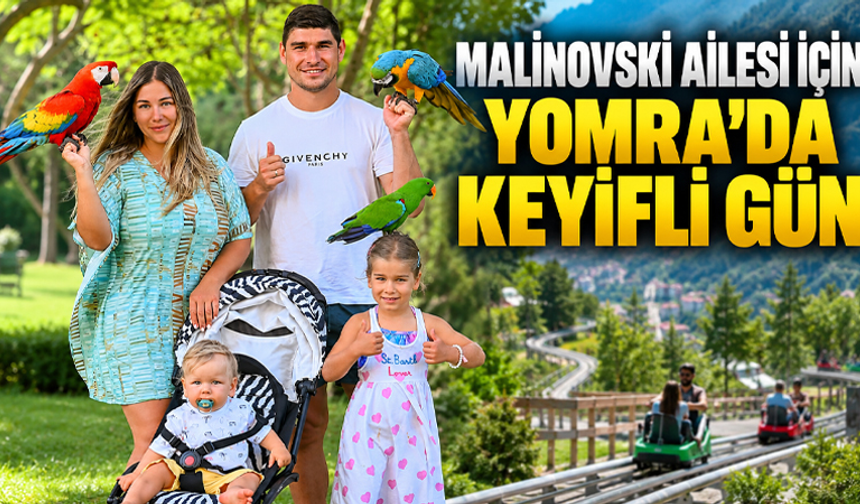 Malinovskyi’nin ailesi eğlence için soluğu Yomra’da aldı