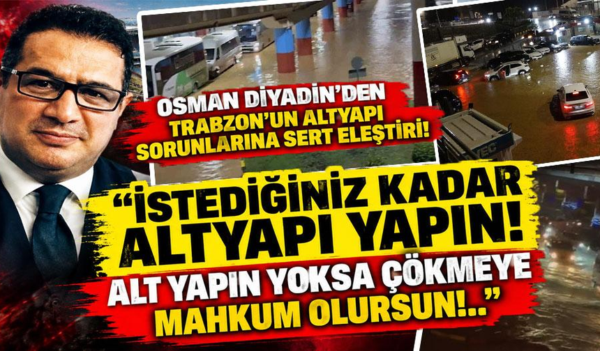 “İstediğiniz kadar altyapı yapın!”