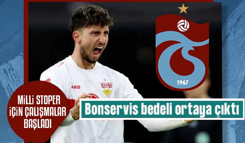 Trabzonspor'un devre arası hedefi Atakan Karazor! Milli stoper için çalışmalar başladı