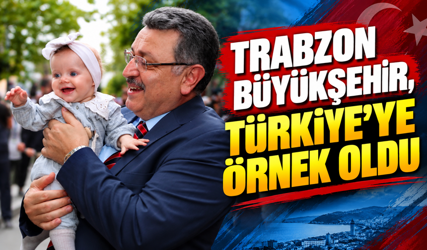 Trabzon Büyükşehir, Türkiye'ye örnek oldu