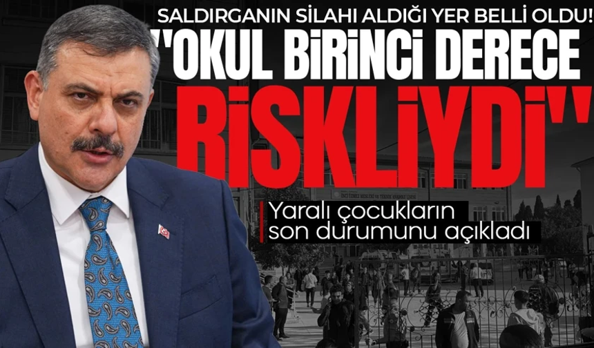 Çiftçi okul saldırısındaki son durumu açıkladı: Saldırganın silahı aldığı yer belli oldu!